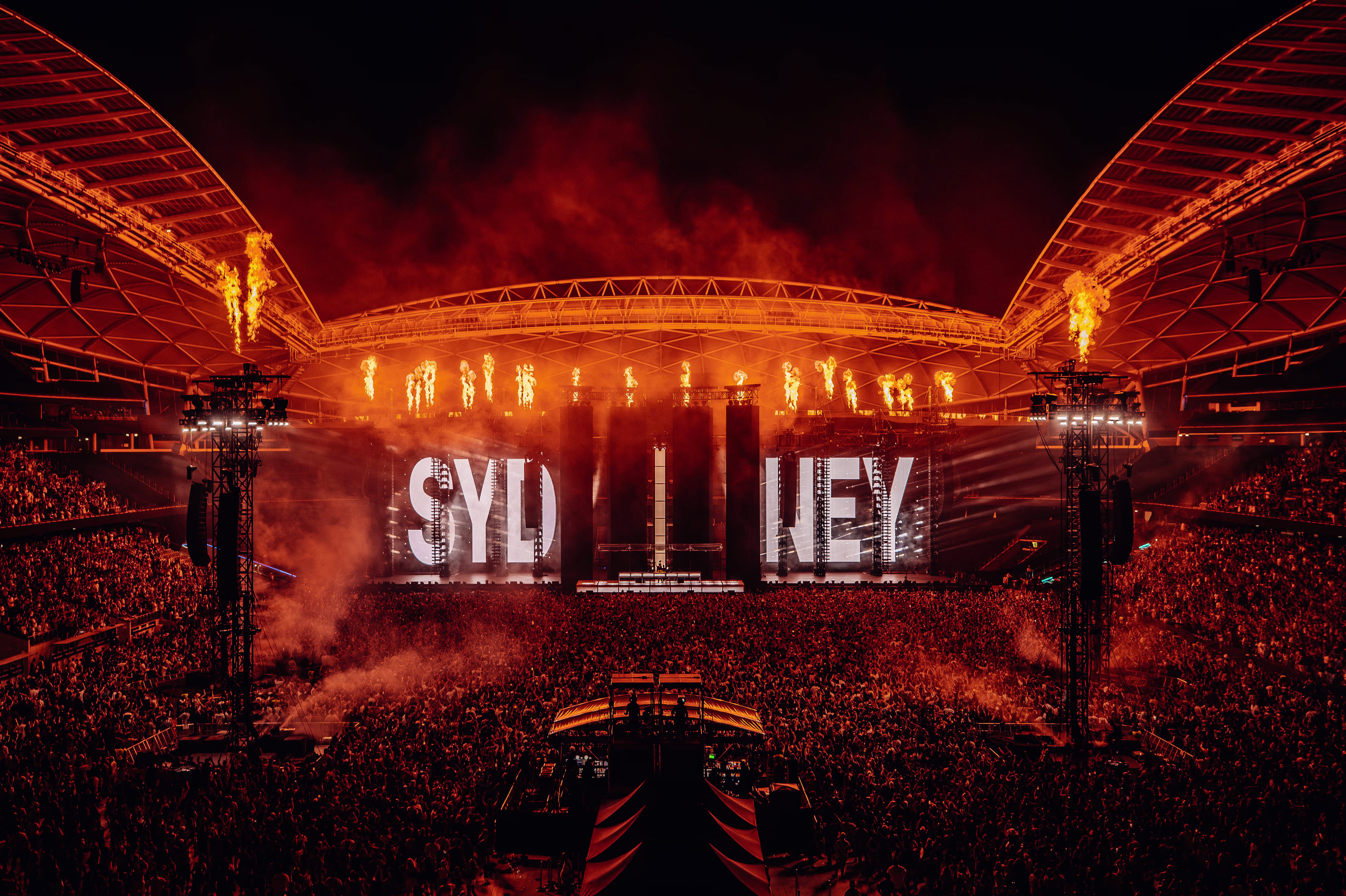 Dom Dolla at Allianz Stadium Sydney